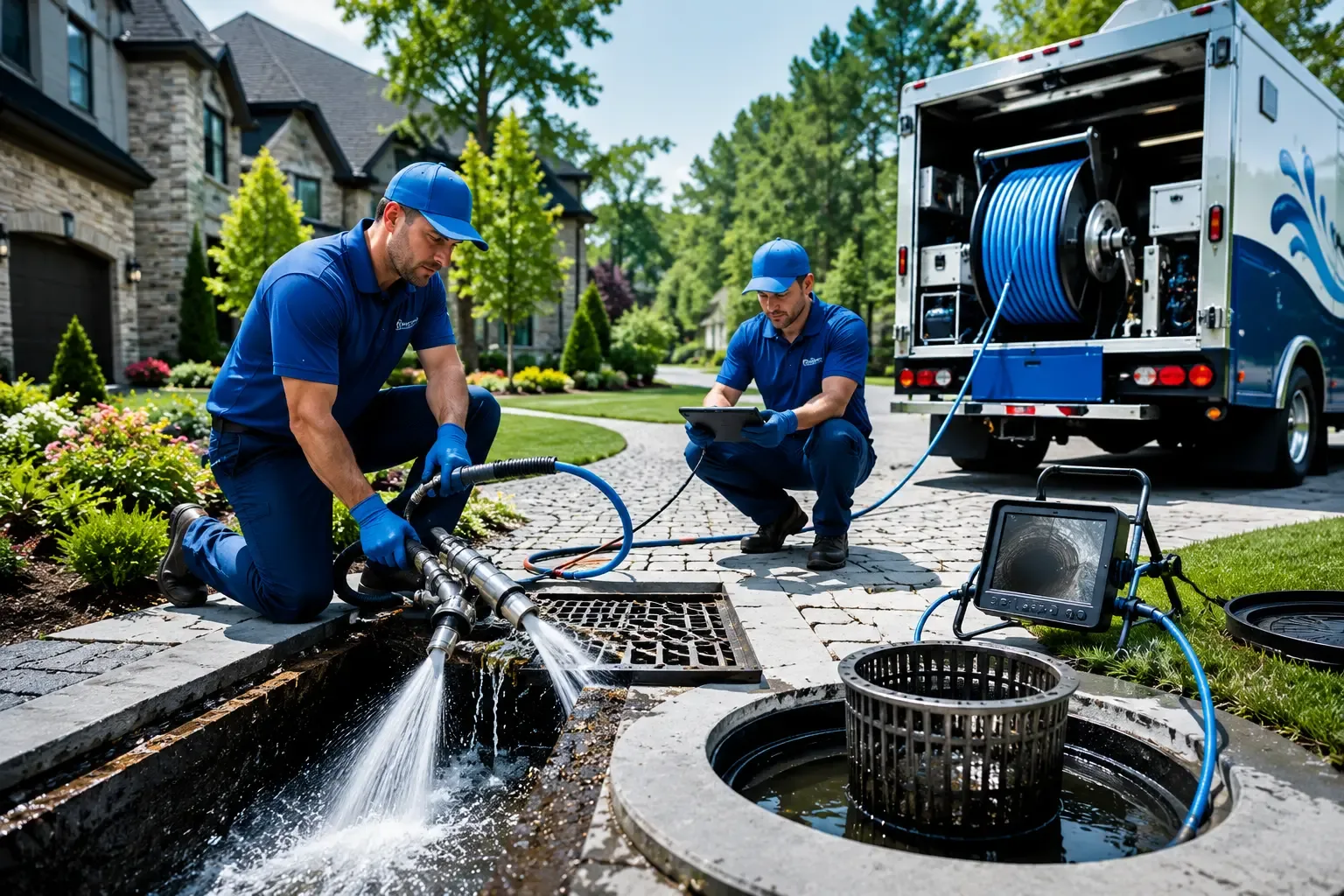Local outdoor drain cleaning professionals in Blenheim, SC