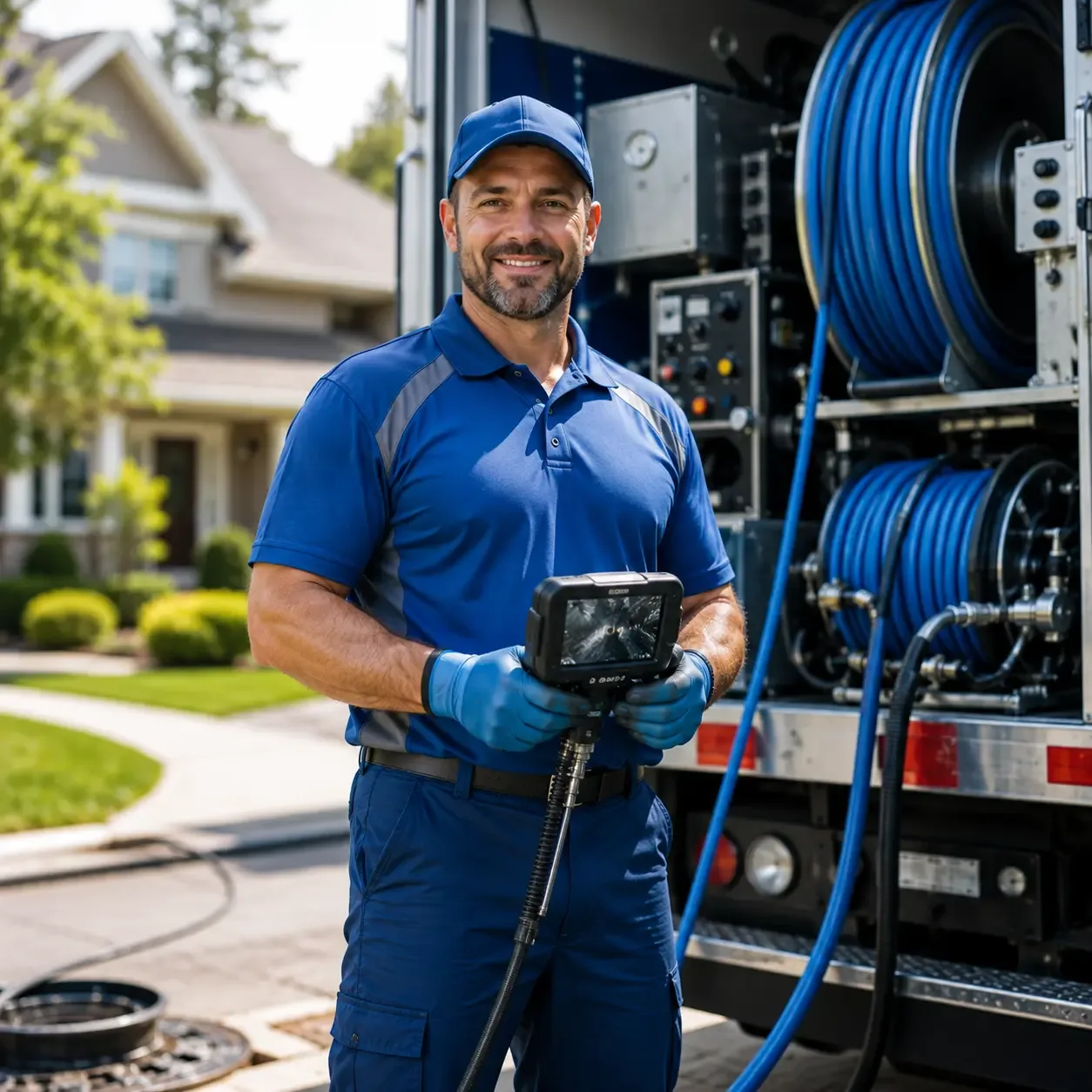 Local outdoor drain cleaning specialists in Blenheim, SC